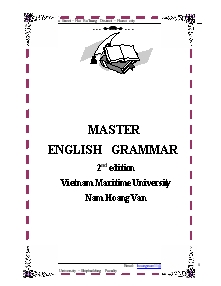 Master english grammar