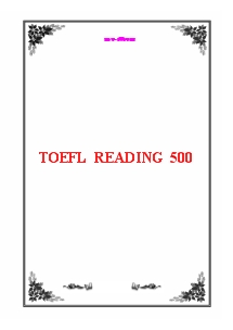 TOEFL READING 500