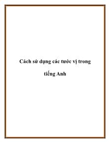 Cách sử dụng các tước vị trong tiếng Anh