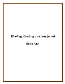 Kĩ năng Reading qua truyện vui tiếng Anh