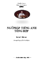 Ngữ pháp tiếng Anh tổng hợp