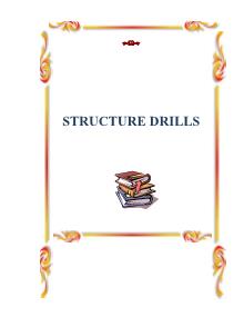 Tài liệu Structure drills