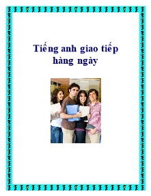 Tiếng anh giao tiếp hàng ngày